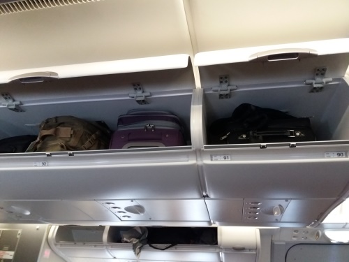 Gepäckablage - Overhead Bin - Air France A 380 Gepäckablage - Overhead Bin - Air France A 380