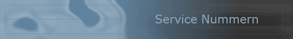 Service Nummern