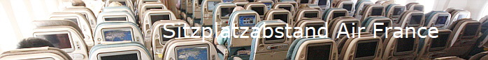Sitzplatzabstand Air France