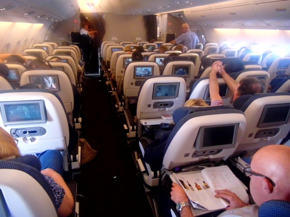 World Traveller Plus Klasse British Airways Airbus A390 World Traveller Plus Klasse British Airways Airbus A390