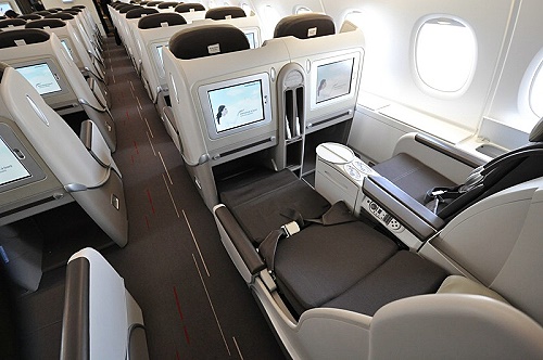 Air France A 380 Business Class Sitz Air France A 380 Business Class Sitz