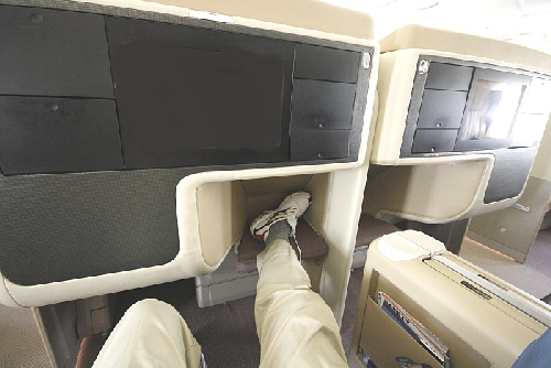 Singapore Airlines A 380 - Business Class Singapore Airlines A 380 - Business Class