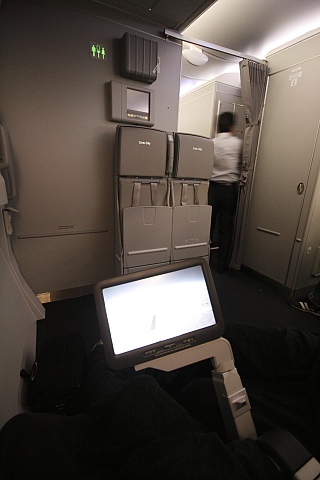 Qantas A 380 - Unterhaltungsprogramm